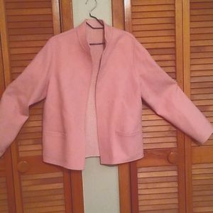 Wool reversible blazer last pic shows the color best